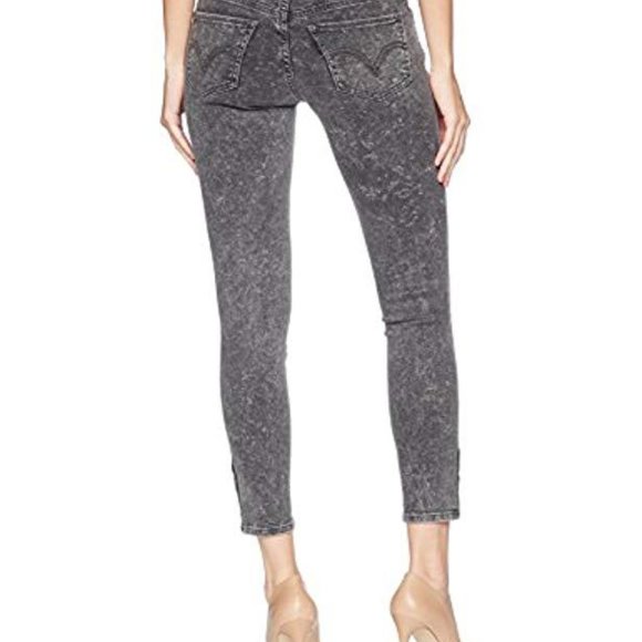 Levi's cropped ankle snap midrise jeans 29 - Picture 4 of 13